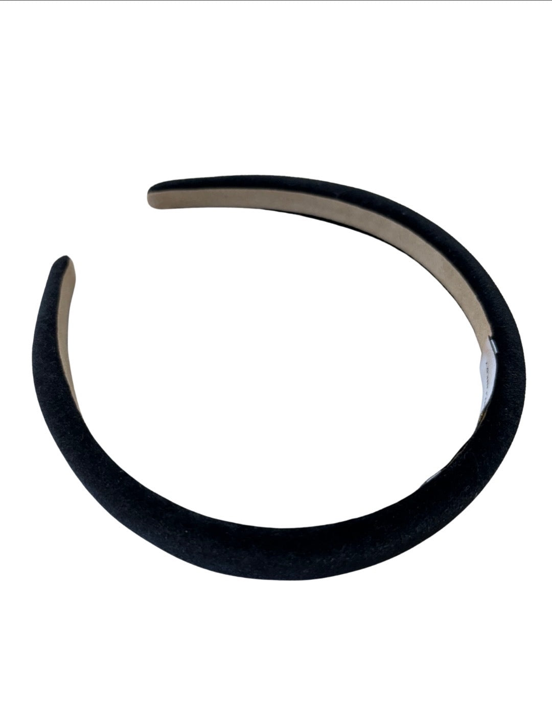 Aimee black velvet hairband by Show Pony Millinery