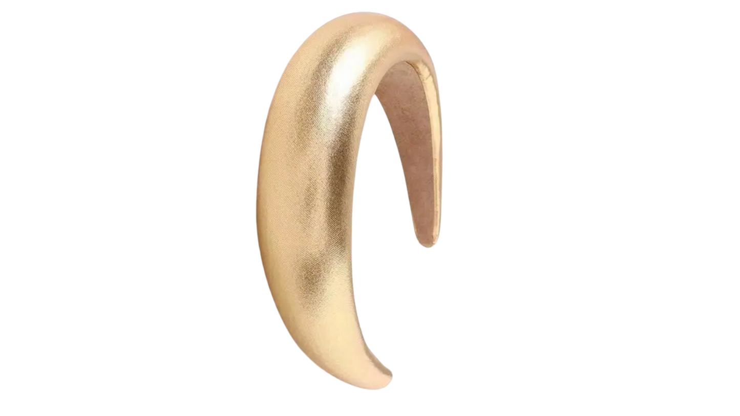Glowing Places Metallic Headband GOLD