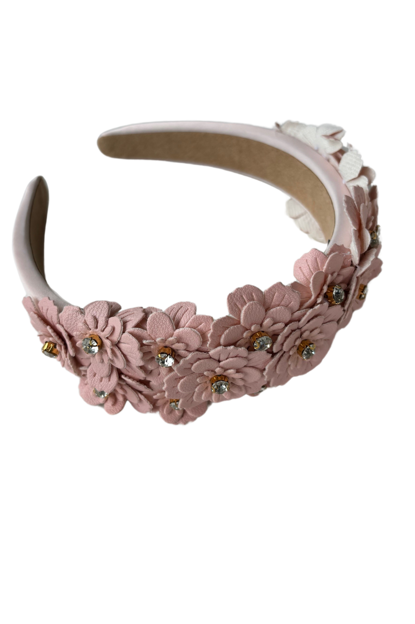 Blush Hour Pink Floral Races Fascinator Headband SHOW PONY Millinery NZ