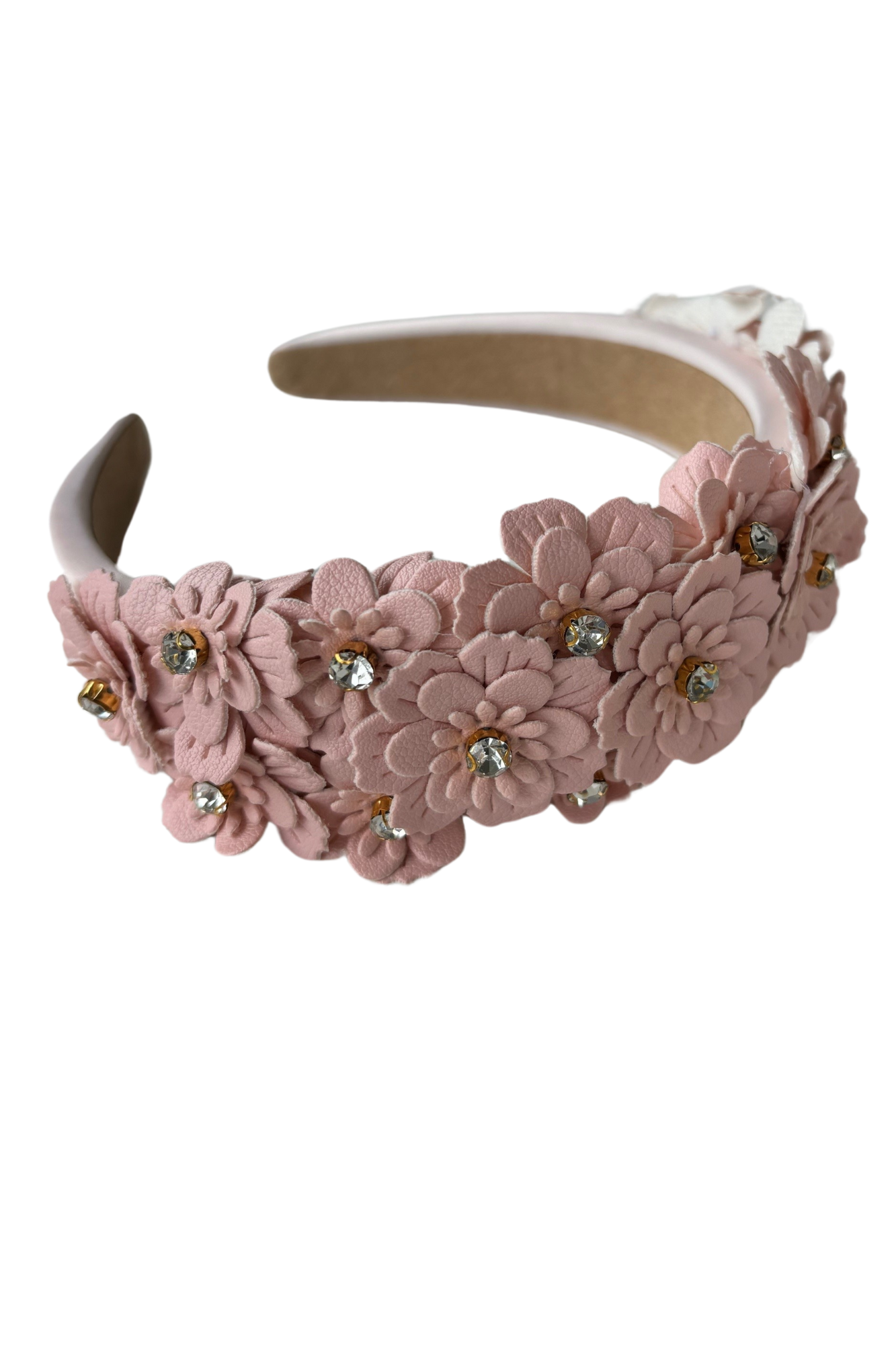 Blush Hour Pink Floral Races Fascinator Headband SHOW PONY Millinery NZ