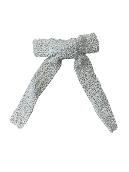 Bow Me Over Glam Hair Clip SHOW PONY Millinery NZ