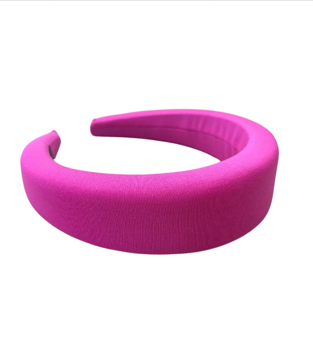 Hot pink hairband for the races by SHOW PONY Millinery NZ