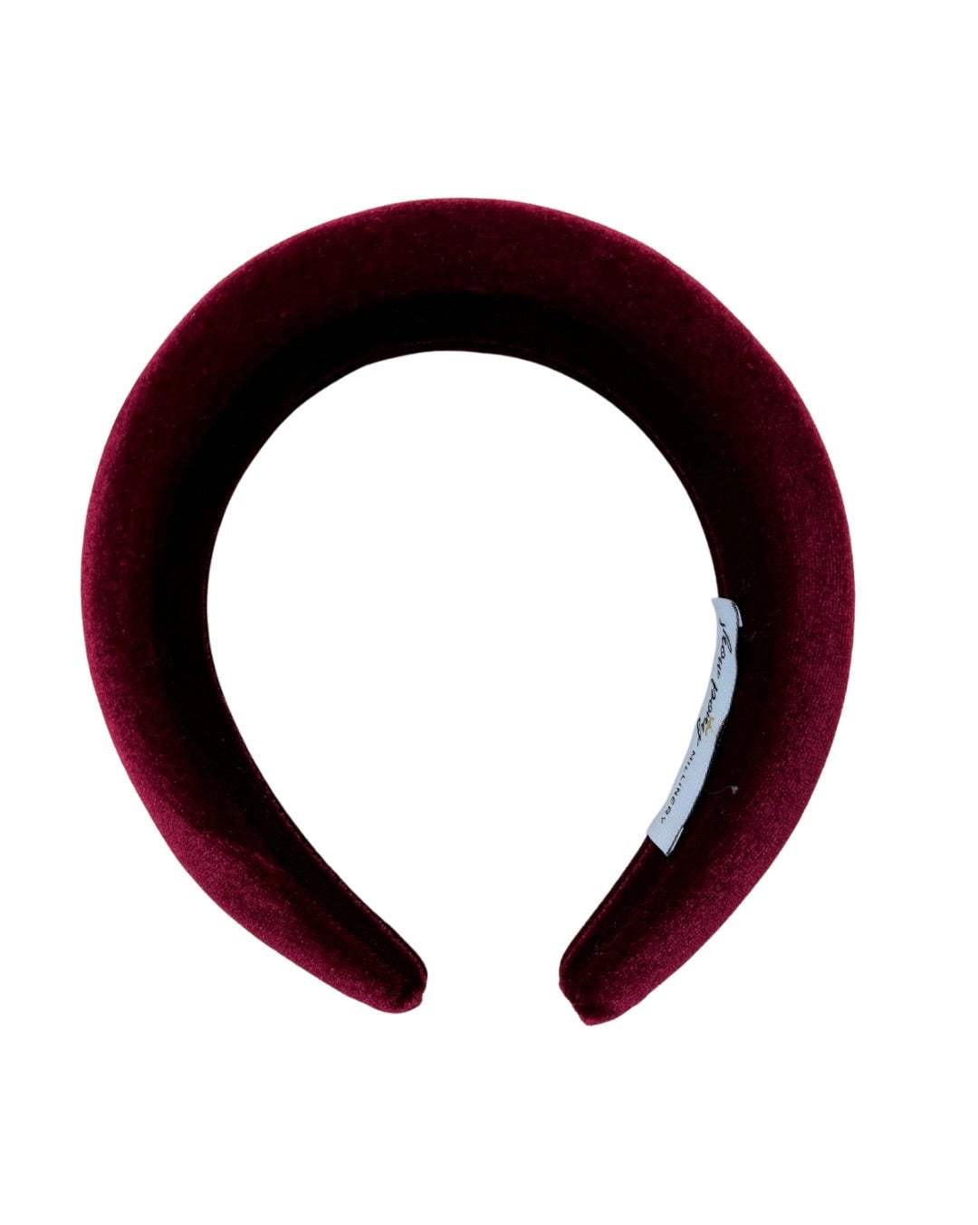 Velvet Vino | Padded headband (burgundy) | FREE shipping