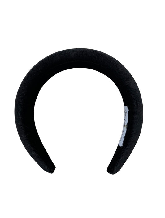 Velvet Vino | Padded headband (black) | FREE shipping
