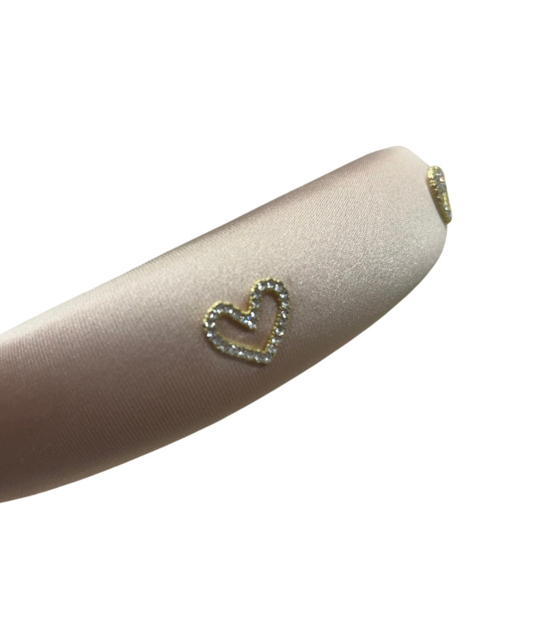 She Wears Her Heart On Her Head | GlamBand headband (blush) | FREE shipping