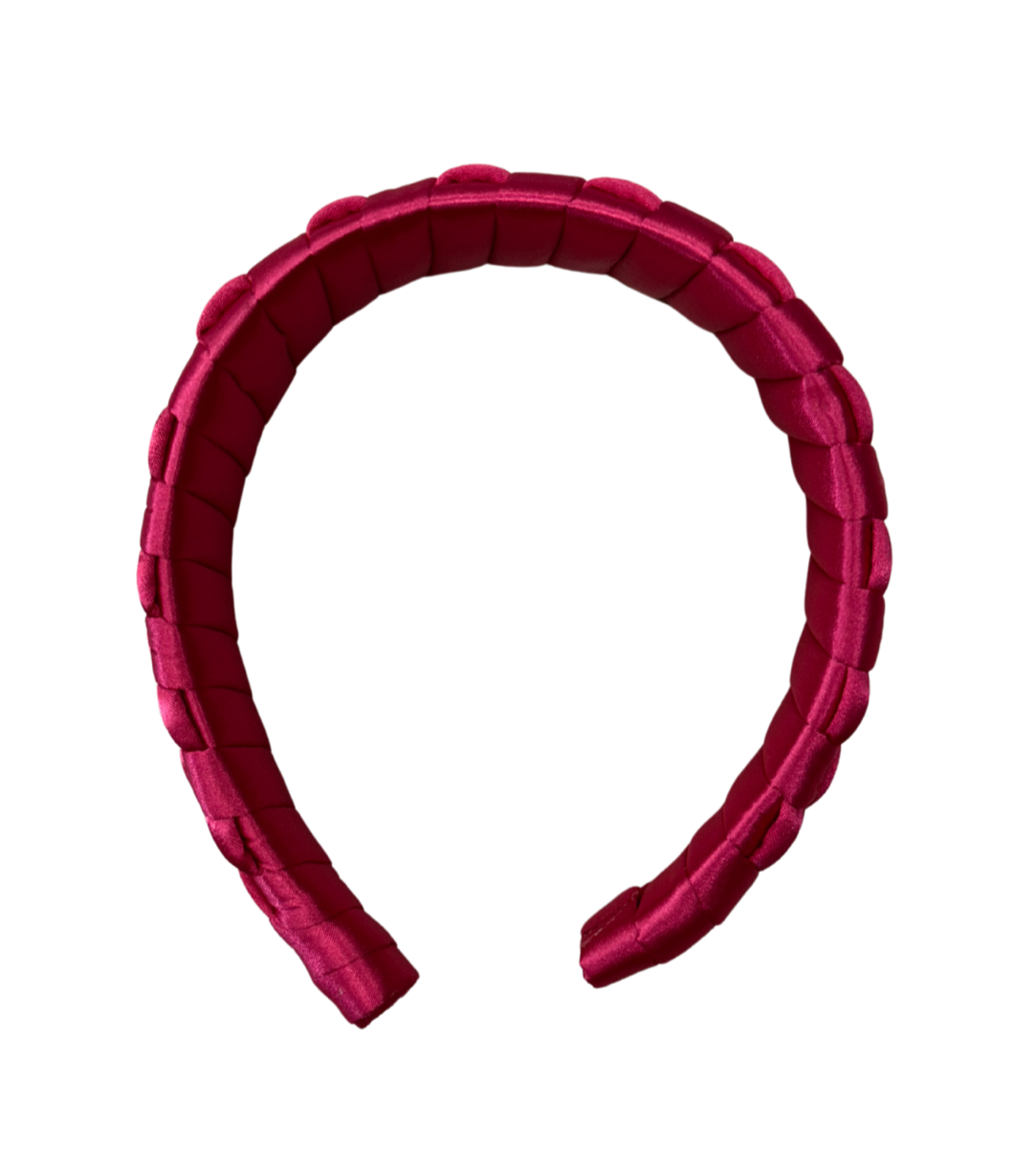 Mariah Hot Pink GlamBand Headband SHOW PONY Millinery
