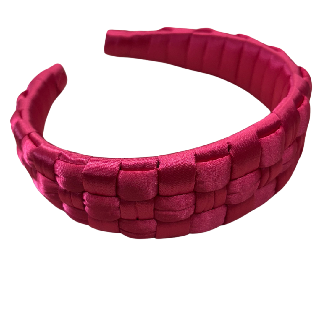 Mariah Hot Pink GlamBand Headband SHOW PONY Millinery