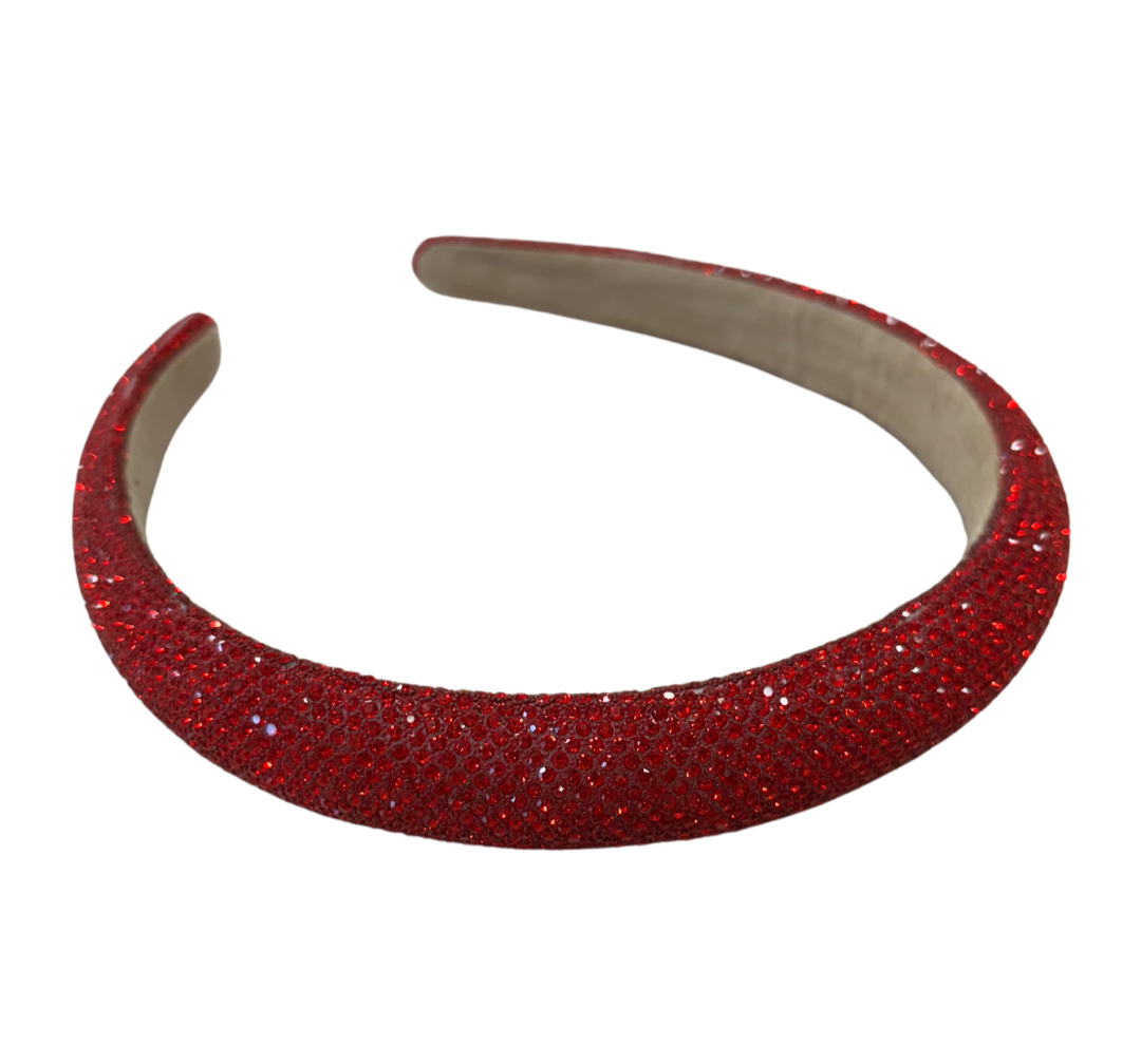 Red headband fascinator for the races by Show Pony Millinery NZ