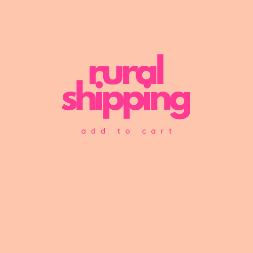 * NZ Rural Shipping Surcharge | Applies to all NZ rural orders